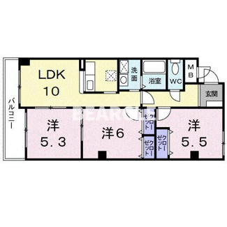 【間取り】 | サンシャイン中川