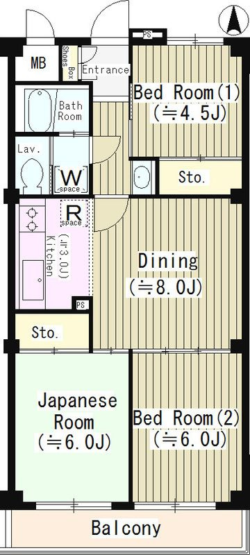 バードランド小金井の外観