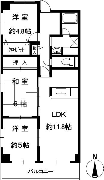 ソルレヴァンテの間取り