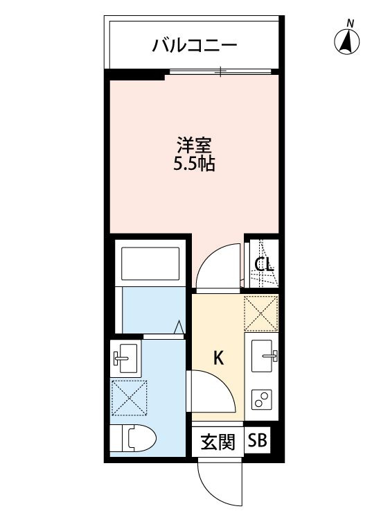 MARCH平井(マーチヒライ)の間取り