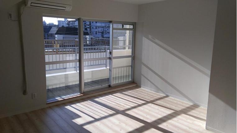 サンコーポラスのバルコニー