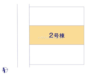 【区画図】 | 名古屋市南区楠町50-13【仲介手数料無料】新築一戸建て　2号棟