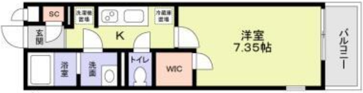 ベノーネ西所沢の間取り