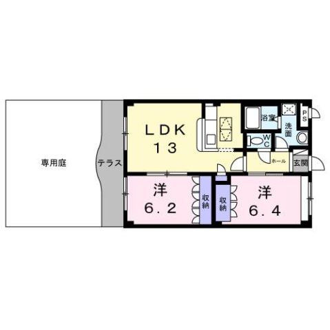 マウントック・レオの間取り