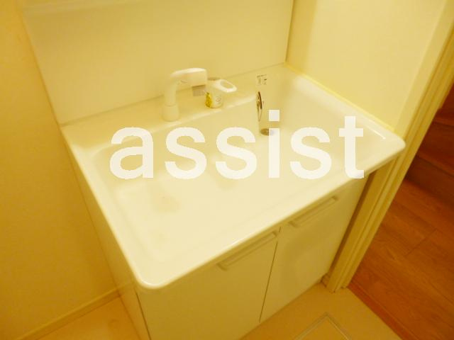 リヴェール武蔵小山A棟の独立洗面台
