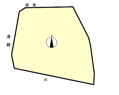 南伊豆町　一色の土地図