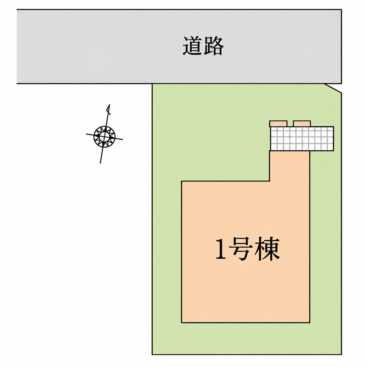 練馬区大泉学園町６丁目 西武池袋線 大泉学園駅 新築戸建の区画図