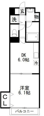 グリュックの間取り