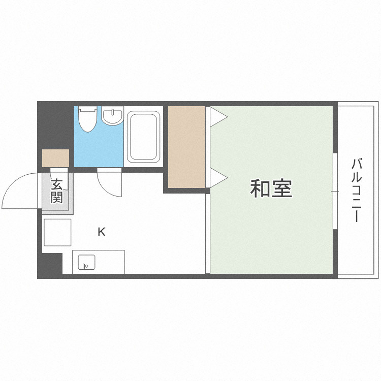 西都ビルの間取り