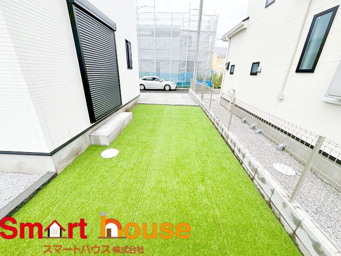 町田市木曽西3丁目　新築全4棟の庭|お庭での家庭菜園・ガーデニングを通じて、お子様と一緒に育てていくと、思い出も増えていきそうですね♪