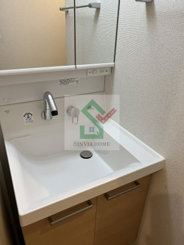 グランシャリオ清瀬の独立洗面台
