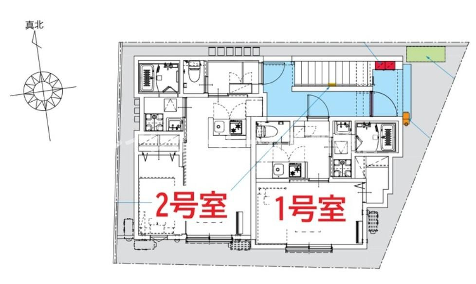 robot home一之江Ⅲの区画図