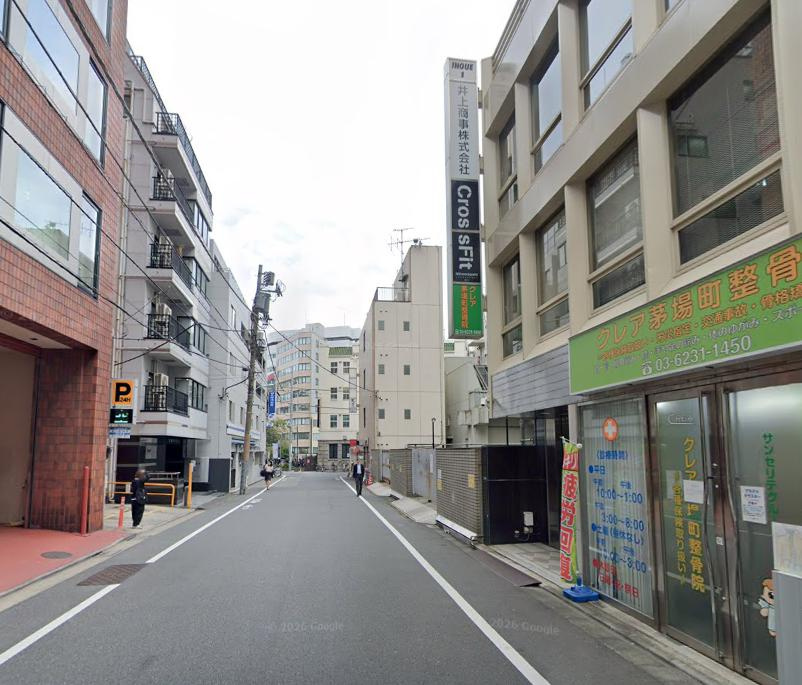 中央区日本橋茅場町２丁目の店舗事務所の駐車場