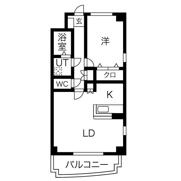 メゾンドオーブⅡの間取り