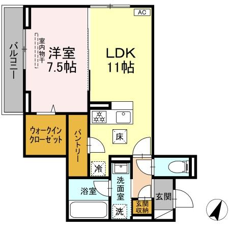 シャルマン日吉本町の間取り