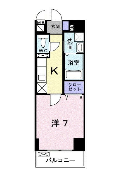 アウル三鷹の間取り