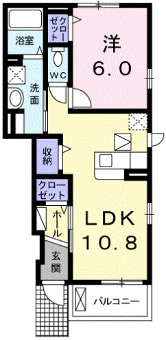 メゾンバースの間取り