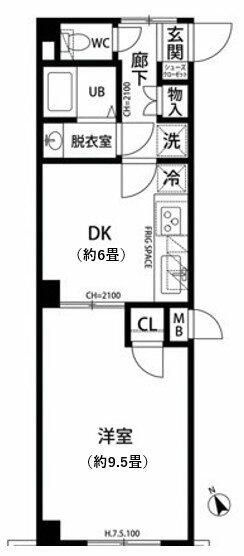 プレール代々木公園の間取り|間取り