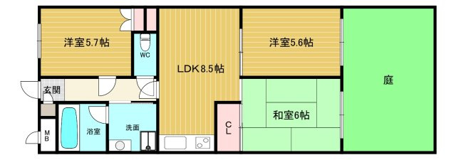 【間取り】 | ＩＯ甲子園一番館