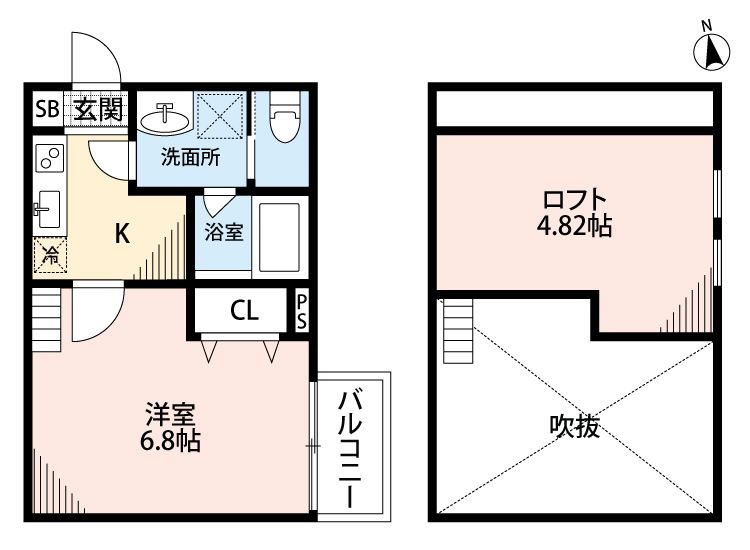 Primroseの間取り