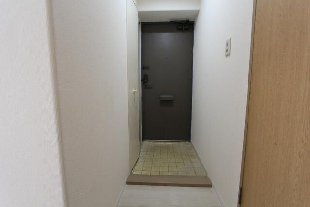 リッシェル生田の玄関