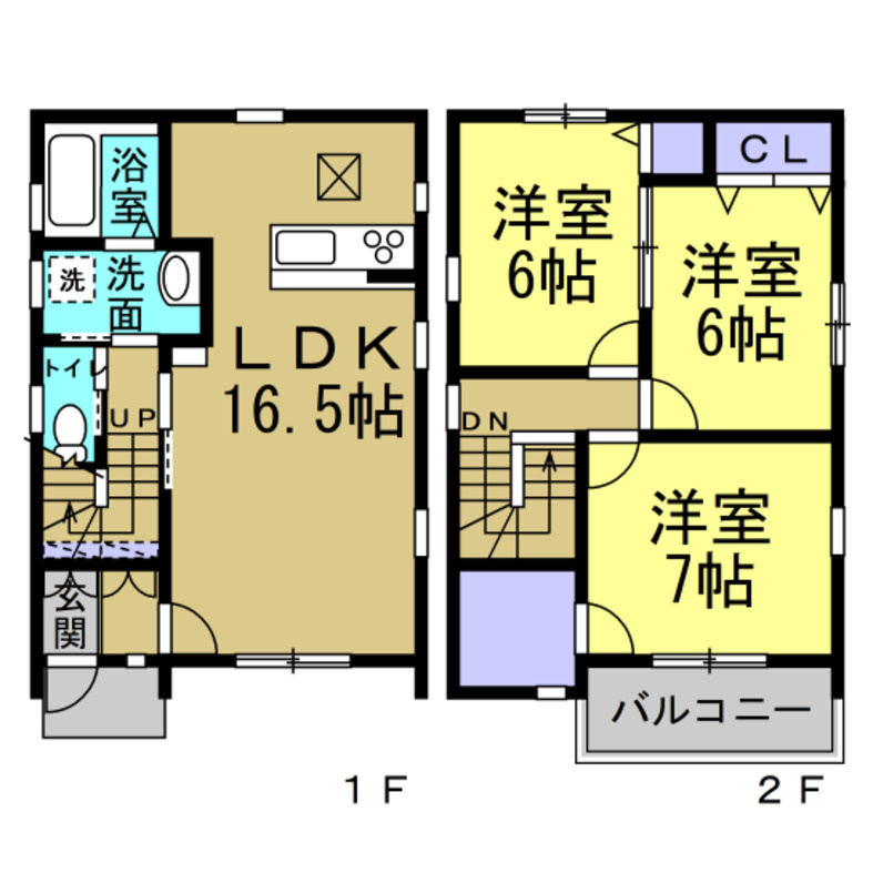リベルテの間取り