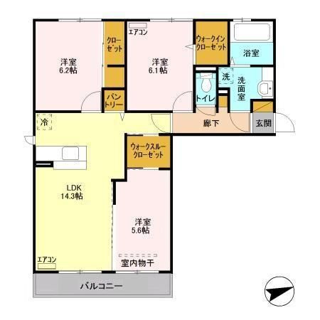 【間取り】 | パストラル
