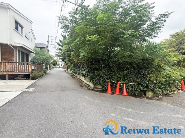 新築戸建　茅ヶ崎市菱沼海岸の前面道路含む現地写真