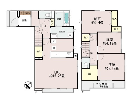 ＋＋南風原町新川-C号棟（全３棟）の間取り|C号棟