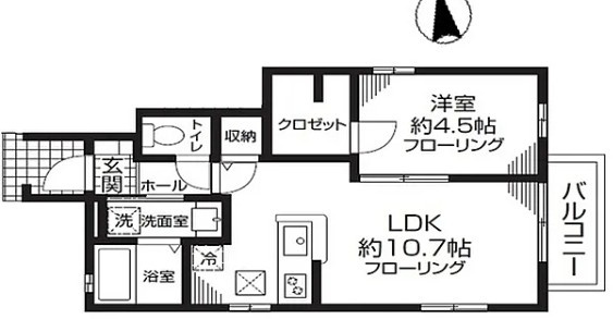 【間取り】 | シェソワ経堂B