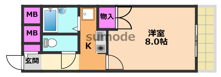 etoile MT.3(エトワールエムティースリー)の間取り