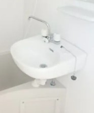 サンライズMW の洗面所