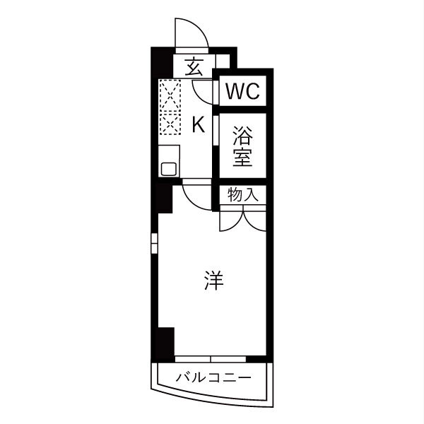 ハイツサンルートの間取り
