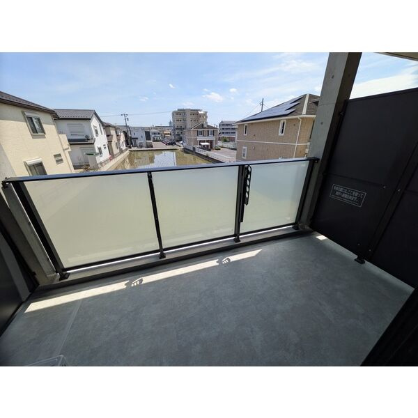 LeGioie豊山Ⅱのバルコニー
