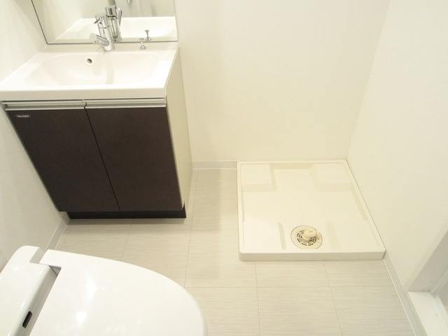 北区堀船２丁目の賃貸マンションの洗面所|室内洗濯機置場付き！