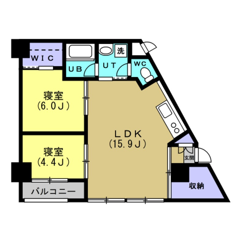 S-FORT乙川の間取り