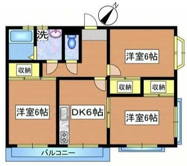 シャングリラひばりヶ丘の間取り