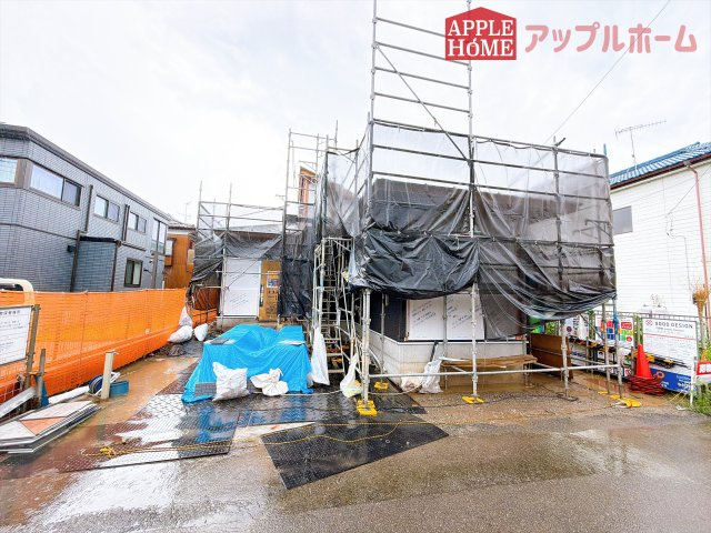 [新築住宅] 深谷市西島 全1棟の前面道路含む現地写真