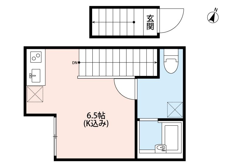 クレール保木間(クレールホキマ)の間取り