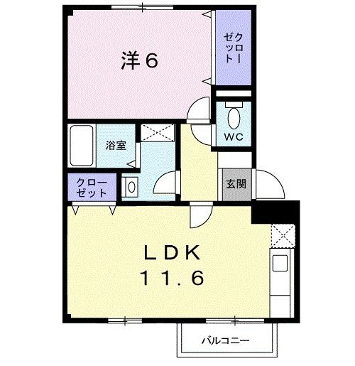 エステートＫＯＩＫＥの間取り