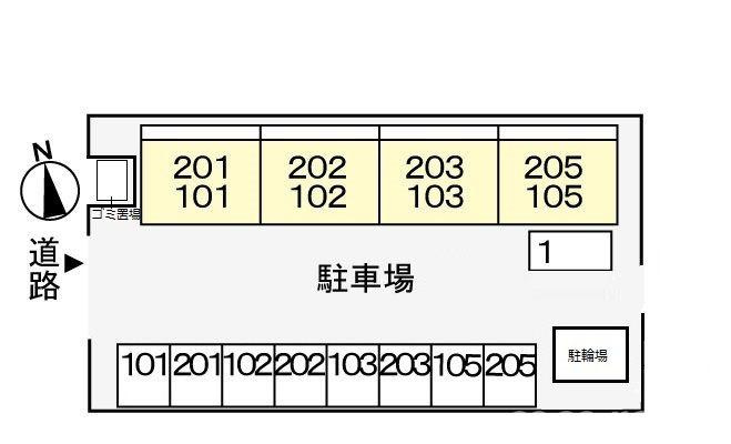 エステートＫＯＩＫＥの駐車場