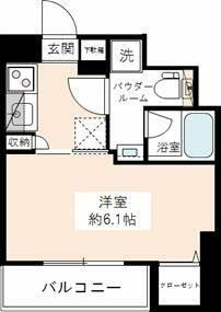 メインステージ新橋の間取り