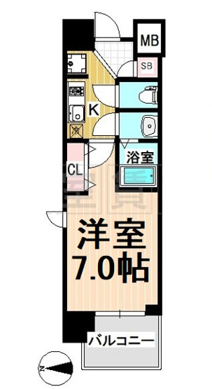 【間取り】 | エステムコート名古屋栄プレシャス