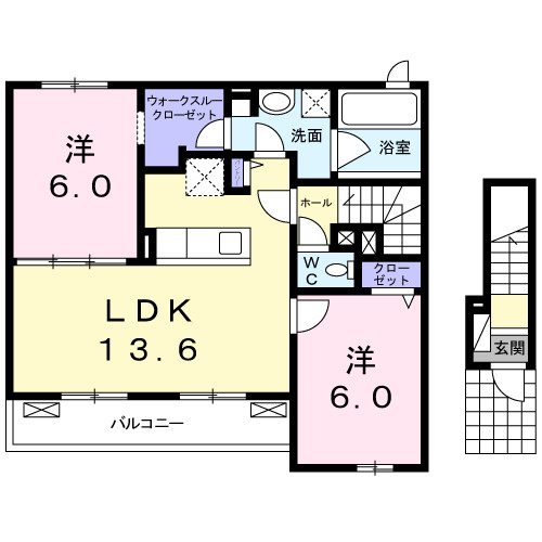 グラードの間取り