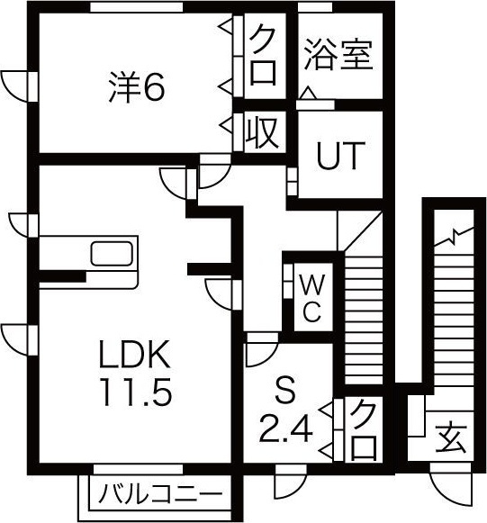 ヴィヴェールラランジャの間取り