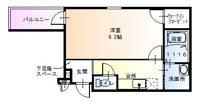 【間取り】 | 仁徳夕雲町2番館