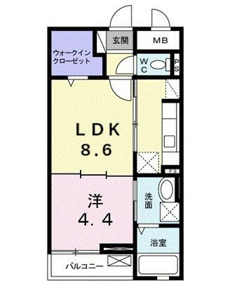 サーラ　グラシオーザの間取り