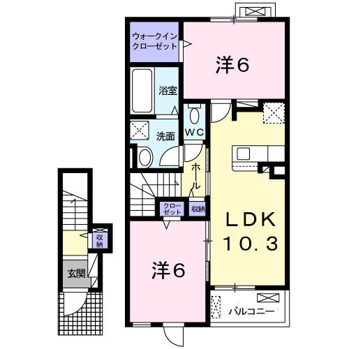 ＵＧ－ＬＩＮＥ　Ⅱの間取り