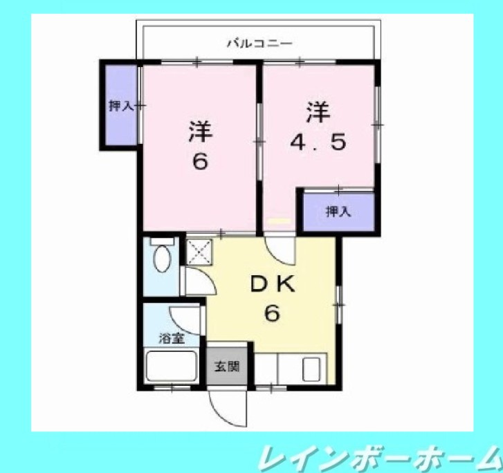 特典：仲介手数料が50％OFFです‼の間取り