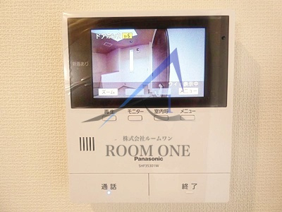 Maison de Cherieのセキュリティ|モニター付きインターホンです。